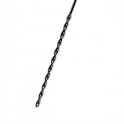 TOYFA Metal'in Üretral Plug-Pigtail uzun, gümüş