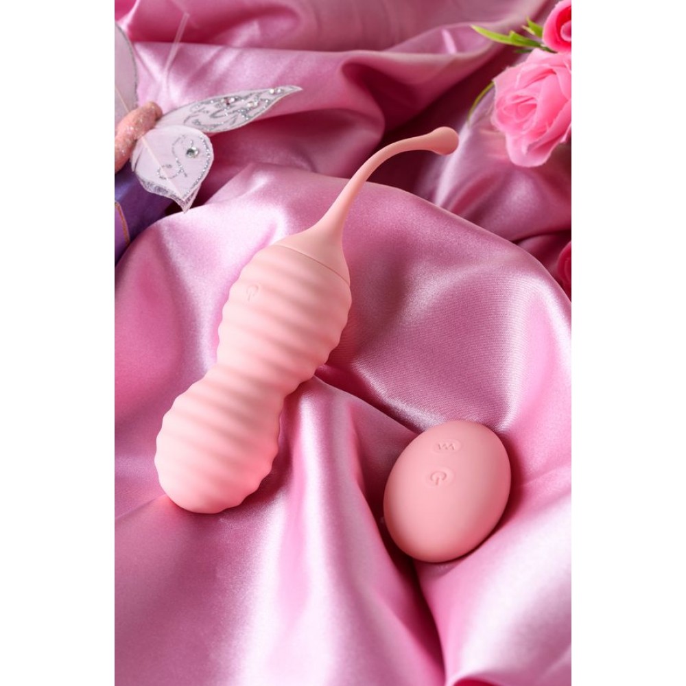 Eromantica 2'si 1 arada ZEFYR Kişisel antrenör, Silikon, pembe, 17,3 cm