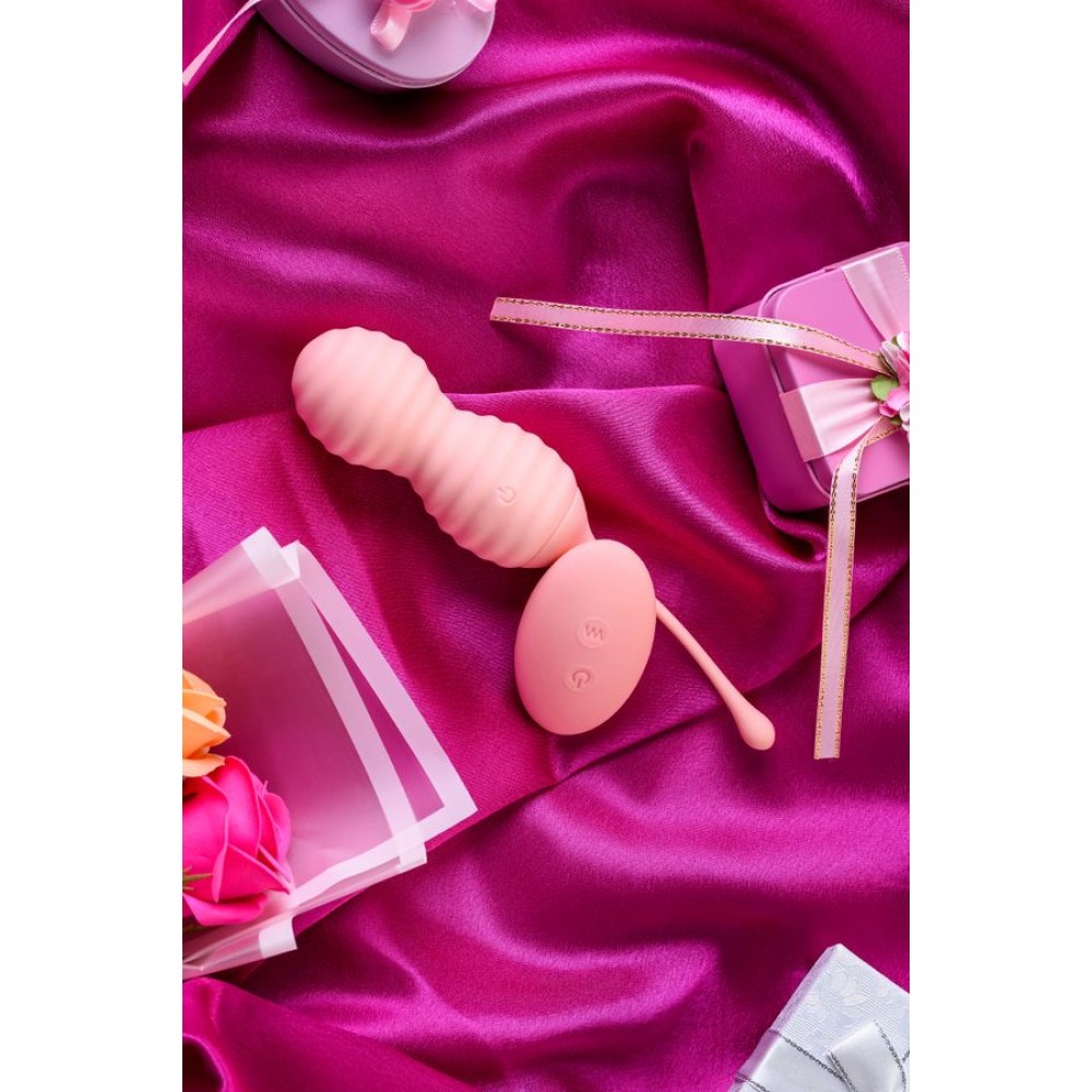 Eromantica 2'si 1 arada ZEFYR Kişisel antrenör, Silikon, pembe, 17,3 cm