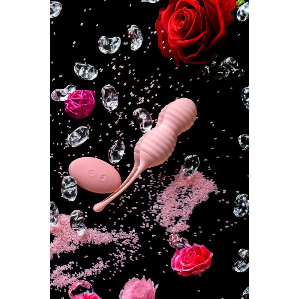 Eromantica 2'si 1 arada ZEFYR Kişisel antrenör, Silikon, pembe, 17,3 cm