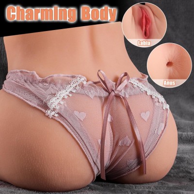                          Premium Ass Masturbator Jasmine - Realistik Anal Vajinal 2 in 1 İleri Geri Hareketli Emişli ve Titreşimli Suni Kalça Vajina