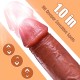 Master Perfection Dildo Micheal - Isıtmalı İleri Geri Hareketli ve Rotasyonlu Gerçekçi Damarlı Yapay Penis Vibrator