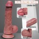 Master Perfection Dildo Robert - Ultra Yumuşak Çift Katmanlı Mavi Damarlı Realistik Yapay Penis