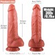 Master Perfection Dildo Austin - Ultra Yumuşak Çift Katmanlı Damarlı Realistik Yapay Penis