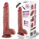 Master Perfection Dildo Derek - Isıtmalı İleri Geri Hareketli ve Rotasyonlu Gerçekçi Damarlı Yapay Penis Vibrator