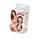 Dolls-X by TOYFA Violet şişme bebek, esmer, üç delikli, siber ekleme: vajina