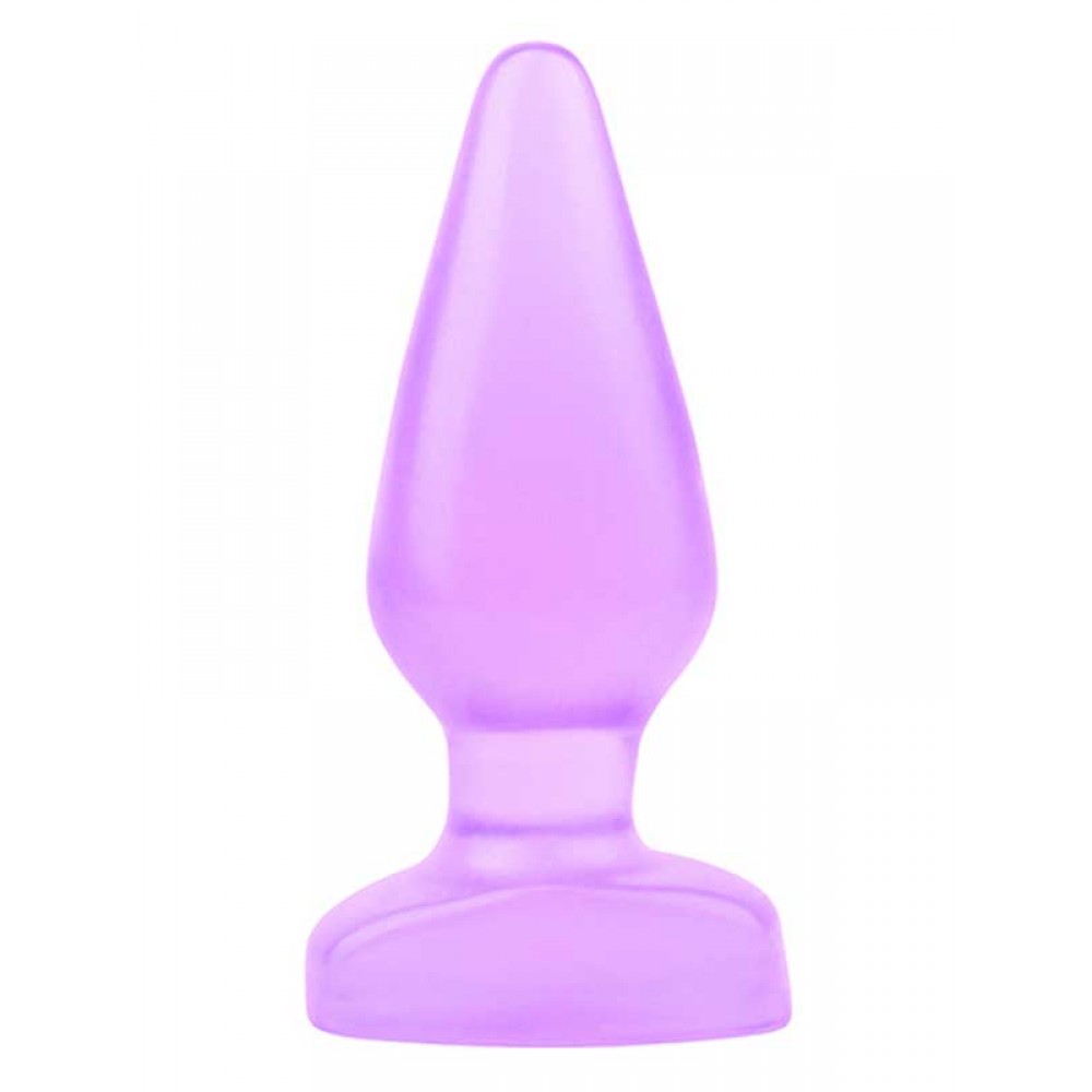 Hi-Rubber Şeffaf Jel Anal Tıkaç - Mor 16cm Hi-Rubber Şeffaf Jel Anal Tıkaç - Mor 16cm