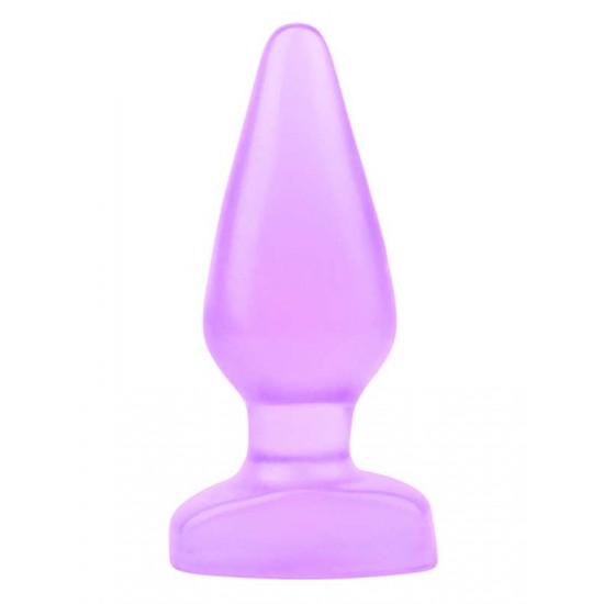 Hi-Rubber Şeffaf Jel Anal Tıkaç - Mor 16cm