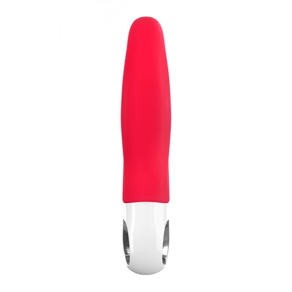 Fun Factory LADY Bİ Vibratör, silikon, kırmızı, 22 cm