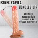 UNIQUE Realistik Dokuda Damarlı Dildo Vantuzlu Gerçekçi Yapay Penis 19 CM