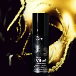                     ORGİE Sexy Vibe High Voltag Titreşim Etkili Masaj Jeli, 15 ml