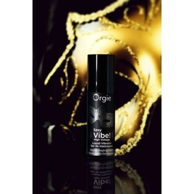                     ORGİE Sexy Vibe High Voltag Titreşim Etkili Masaj Jeli, 15 ml