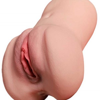 NOXXX Çift Girişli Anal ve Vajinal Gerçekçi Mastürbatör 18 cm