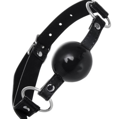 Anonymo BDSM Ağız Topu #0304, TPR, siyah, 64 cm