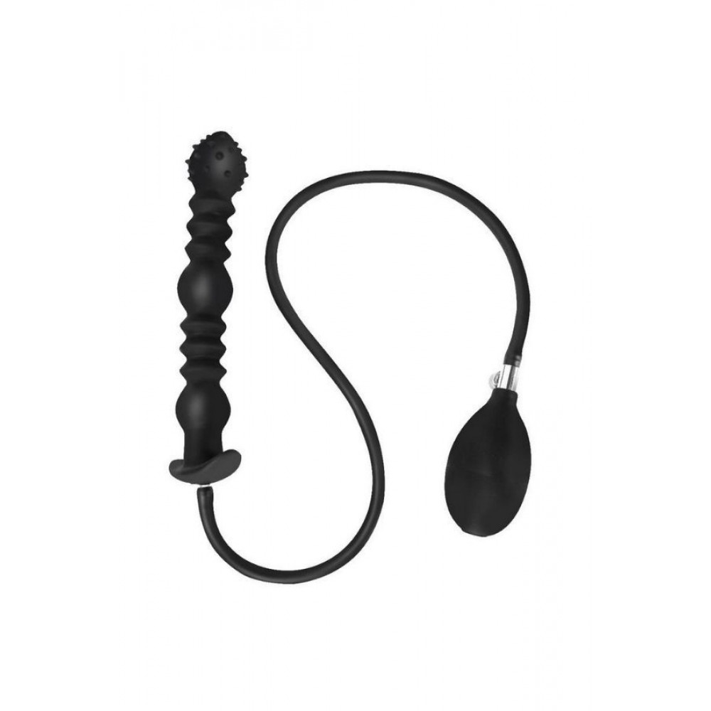 Premium Şişirilebilir Anal Plug Seti – Pompalı Hava Basınçlı Silikon Anal Tıkaç