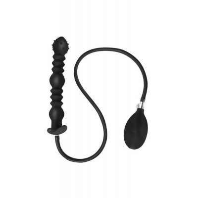 Premium Şişirilebilir Anal Plug Seti – Pompalı Hava Basınçlı Silikon Anal Tıkaç