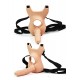 Hollow Strap-On Dildo(Kurşun Vibratör Uyumlu) – Ayarlanabilir Kemerli Giyilebilir Anal Dildo, 15 cm