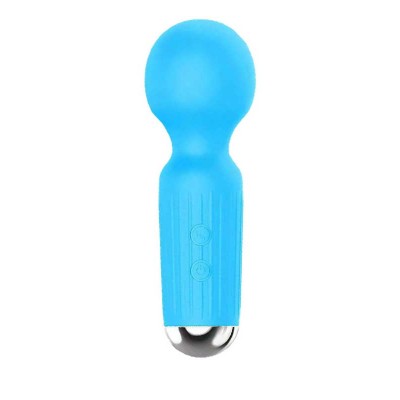 Mini Wand Masaj Vibratörü Mavi Mini Wand Masaj Vibratörü Mavi