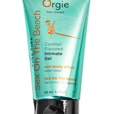 Orgie Lube Tube Cocktail Sex on the Beach – Yenilebilir Aromalı Kayganlaştırıcı Jel 50 ml