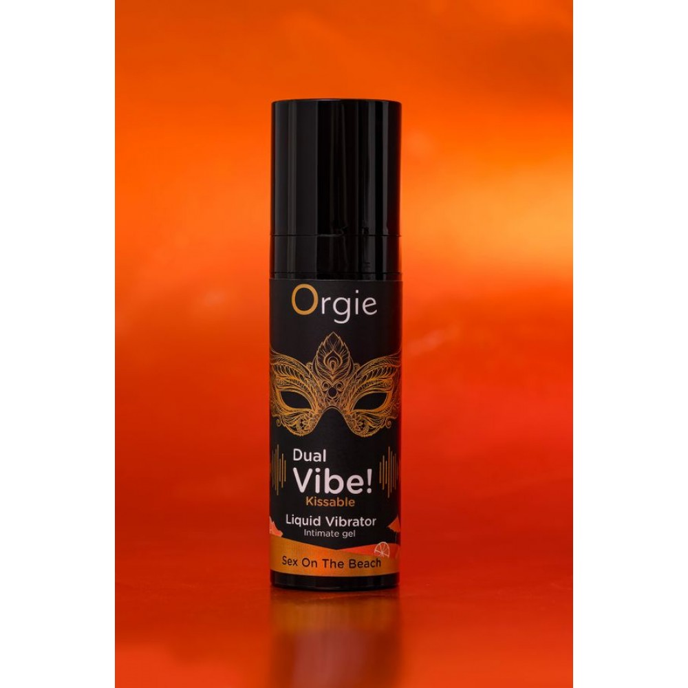 Orgie Dual Vibe Kissable Sex on the Beach – Çift Etkili Yenilebilir Kayganlaştırıcı Jel 15 ml