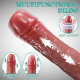 Şarjlı Kumandalı Isıtmalı İleri Geri Hareketli ve Rotasyonlu Gerçekçi Damarlı Yapay Penis Vibrator