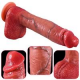 Şarjlı Kumandalı İleri Geri Hareketli Rotasyonlu Realistik Dildo Isıtmalı Titreşimli Gerçekçi Penis