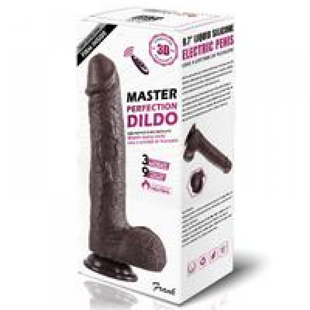 Şarjlı Kumandalı Isıtmalı İleri Geri Hareketli ve Rotasyonlu Gerçekçi Damarlı Zenci Yapay Penis Vibrator