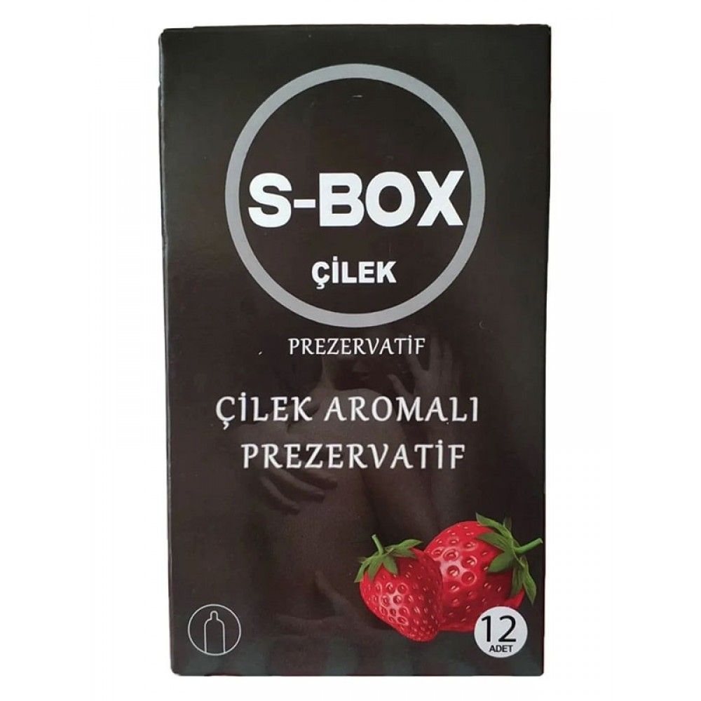 S-Box Çilek Aromalı Prezervatif 12'li
