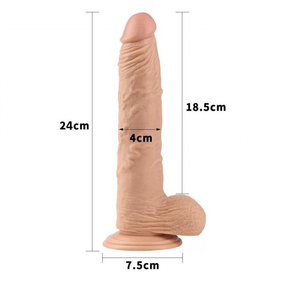 LOVETOY 24 CM Realistik Penis - Real Extreme