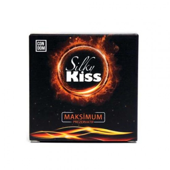 Silky Kiss Maximum Tırtıklı ve Benekli Prezervatif 4'lü