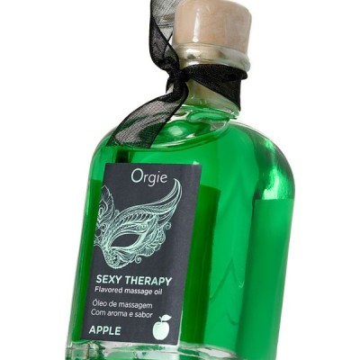 Orgie Sexy Therapy Apple – Elma Aromalı Güçlendirici ve Uyarıcı Masaj Yağı 100 ml