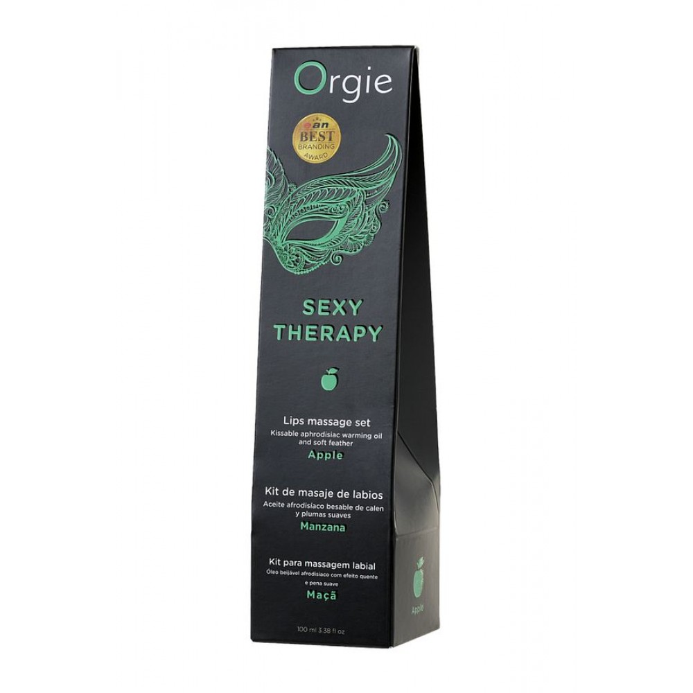 Orgie Sexy Therapy Apple – Elma Aromalı Güçlendirici ve Uyarıcı Masaj Yağı 100 ml