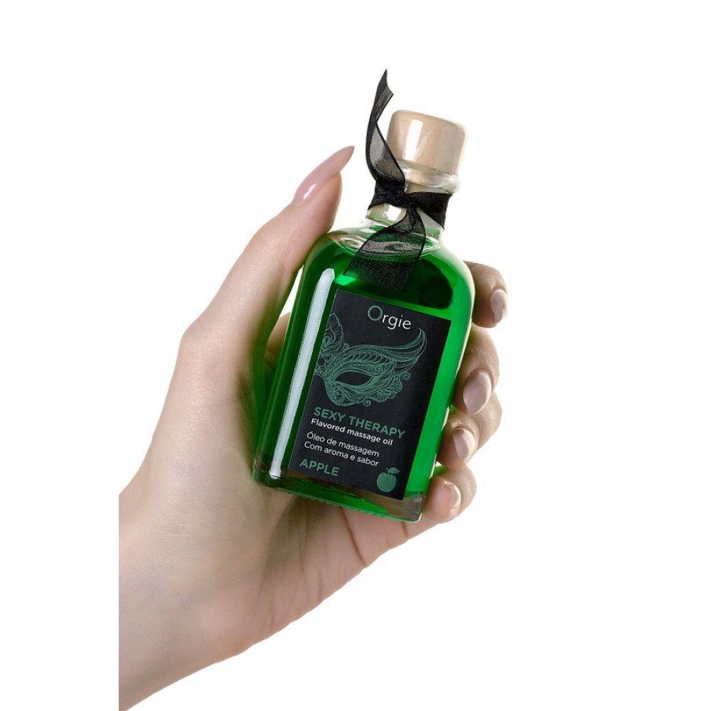 Orgie Sexy Therapy Apple – Elma Aromalı Güçlendirici ve Uyarıcı Masaj Yağı 100 ml