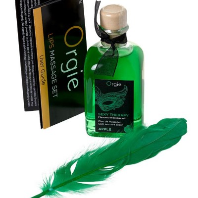 Orgie Sexy Therapy Apple – Elma Aromalı Güçlendirici ve Uyarıcı Masaj Yağı 100 ml