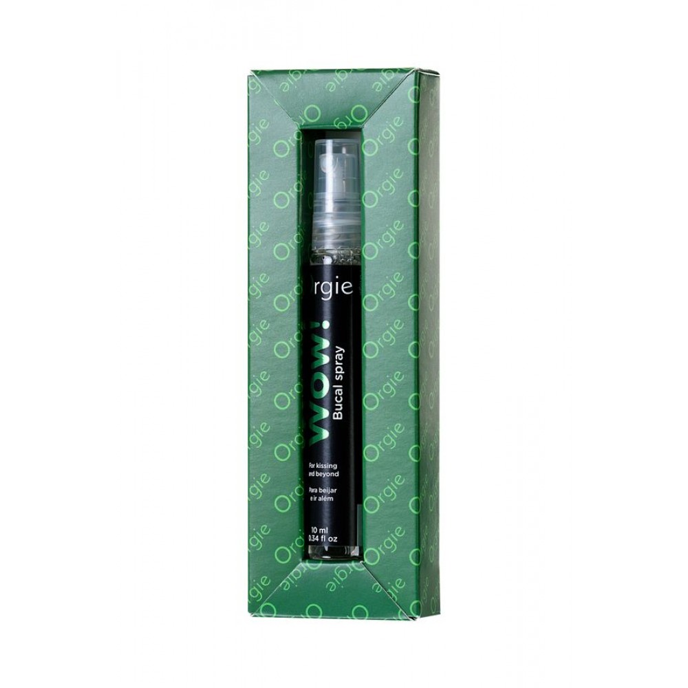 ORGIE Oral Sprey WOW! Soğutma ve heyecan verici etkiye sahip Blowjob Sprey, 10 ml