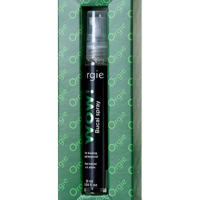 ORGIE Oral Sprey WOW! Soğutma ve heyecan verici etkiye sahip Blowjob Sprey, 10 ml