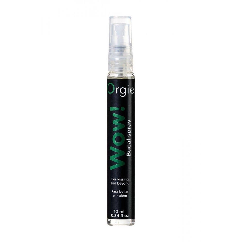 ORGIE Oral Sprey WOW! Soğutma ve heyecan verici etkiye sahip Blowjob Sprey, 10 ml