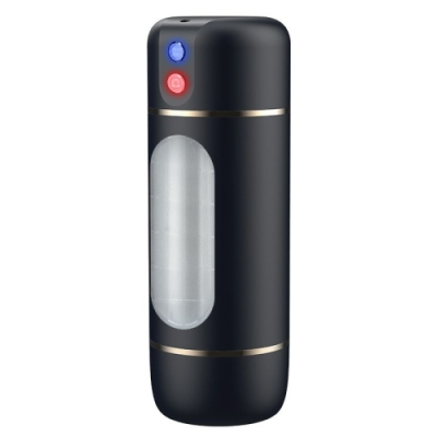 USB Şarjlı 10 Mod Titreşimli Sesli Akıllı Mastürbatör Siyah