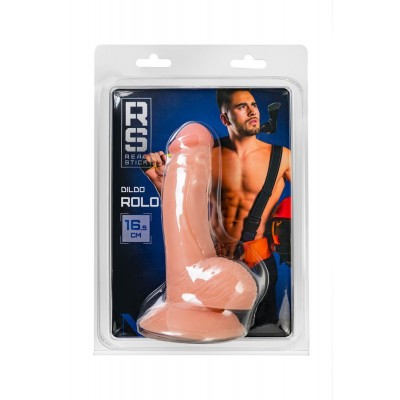 RealStick Nude Rolo, PVC, et, 17 cm gerçekçi yapay penis