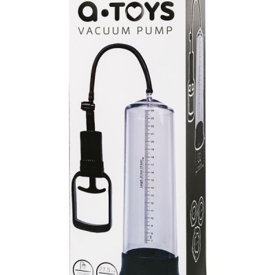 A-Toys by TOYFA Penis Pompası, PVC,Şeffaf, 27,5 cm