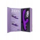 Fun Factory SHARE Strapon, silikon, mor, 23 cm