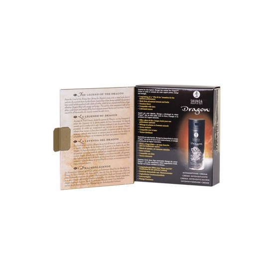 Shunga Dragon buharları için güçlendirici krem, «buz ateşinin" heyecan verici etkisi, 60 ml