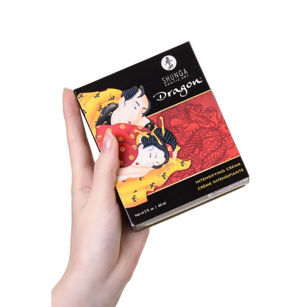 Shunga Dragon buharları için güçlendirici krem, «buz ateşinin" heyecan verici etkisi, 60 ml