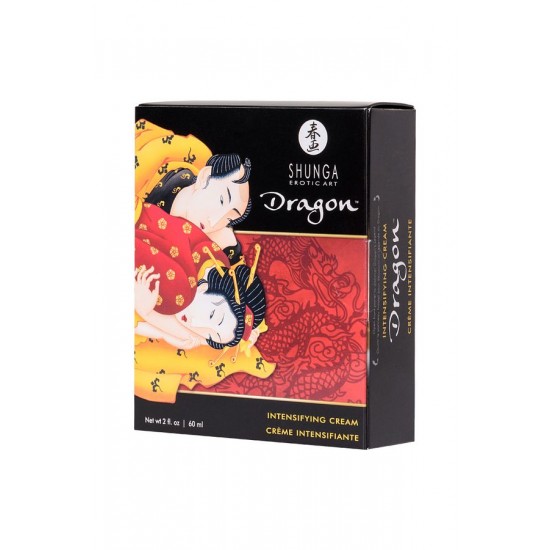 Shunga Dragon buharları için güçlendirici krem, «buz ateşinin" heyecan verici etkisi, 60 ml