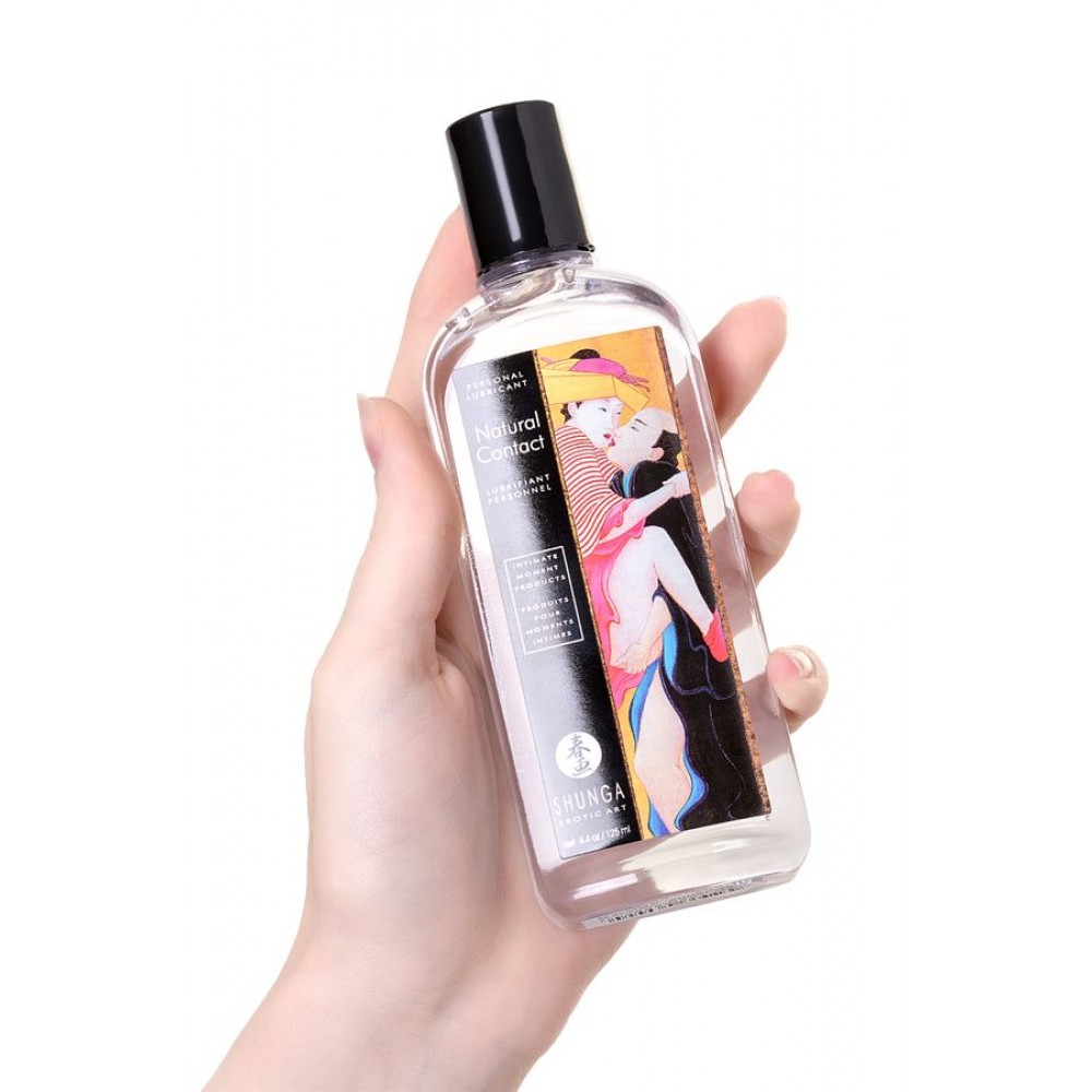 Shunga Natural Contact yağlayıcı, su bazlı, 125 ml