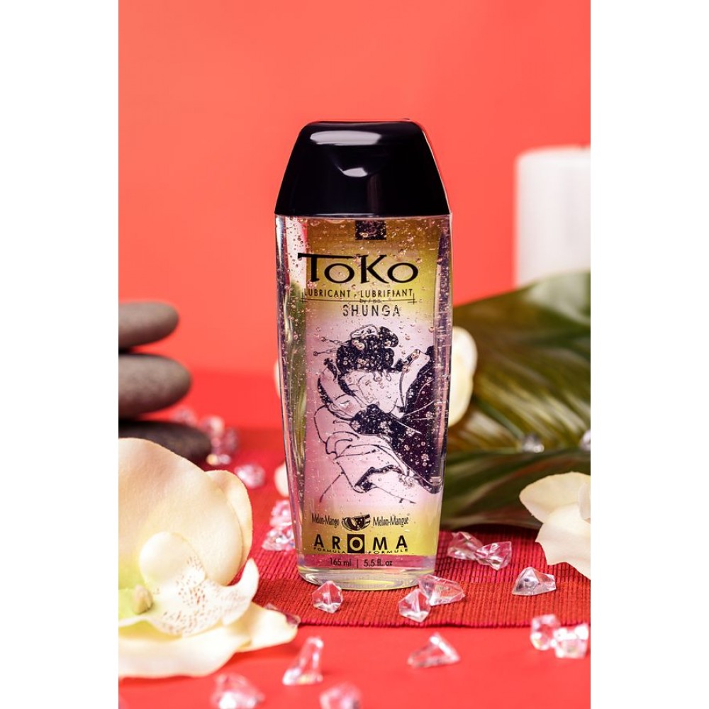 Shunga Toko Aroma su bazlı kayganlaştırıcı, kavun ve mango, 165 ml