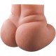 Bethany - Anal Vajina Çift Girişli Titreşimli Isıtmalı Realistik Kalça Suni Vajina Mastürbatör 1.1KG