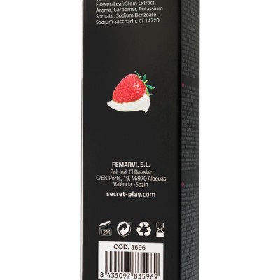                    SECRET PLAY Titreşim Efektli Masaj Jeli, ısıtıcı, 15 ml