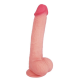 Ultra Gerçekçi 24 Cm Kıkırdaklı Dildo