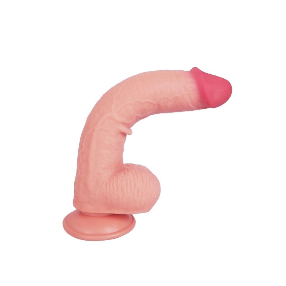 Ultra Gerçekçi 24 Cm Kıkırdaklı Dildo